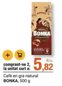 BonpreuEsclat Bonka - cafe en gra natural oferta