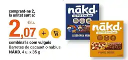 BonpreuEsclat Barretes de cacauet o nabius oferta