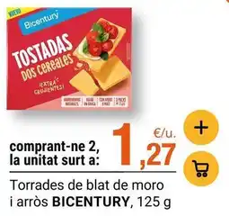 BonpreuEsclat Bicentury - torrades de blat de moro i arròs oferta