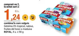 BonpreuEsclat Royal - gelatina 0% tropical, nabius, fruites del bosc o maduixa oferta