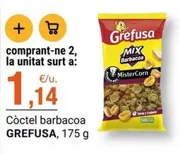 BonpreuEsclat Grefusa - còctel barbacoa oferta