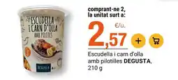 BonpreuEsclat Escudella i carn d'olla amb pilotilles oferta