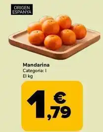 Supeco Mandarina origen espanya oferta