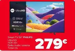 Supeco Philips - tv 50 4k ultra hd smart oferta