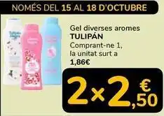 Supeco Tulipán negro - gel oferta