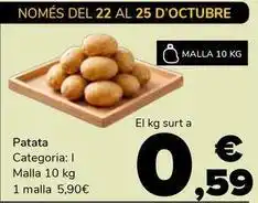 Supeco Patata oferta