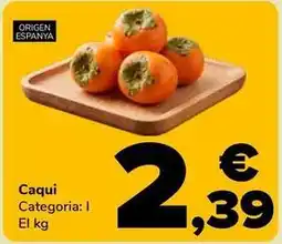Supeco Caqui origen espanya oferta
