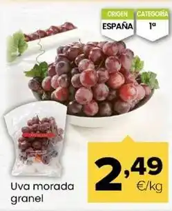 Autoservicios Familia Uva morada oferta