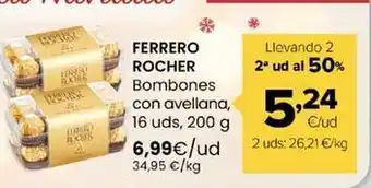 Ferrero rocher - bombones con avellana