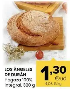 Autoservicios Familia Los anngeles de duran - hogaza 100% integral oferta