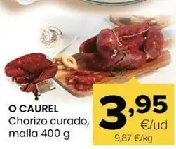 Autoservicios Familia O caurel - chorizo curado oferta