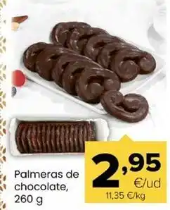 Autoservicios Familia Palmeras de chocolate oferta