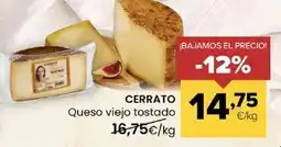 Autoservicios Familia Cerrato - queso viejo tostado oferta