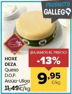 Autoservicios Familia Hoxe deza - queso d.o.p. arzúa-ulloa oferta