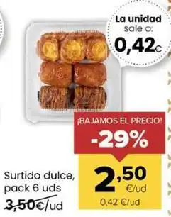 Autoservicios Familia Surtido dulce oferta