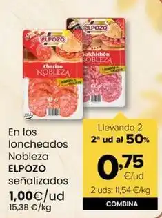 Autoservicios Familia Elpozo - en los loncheados nobleza oferta