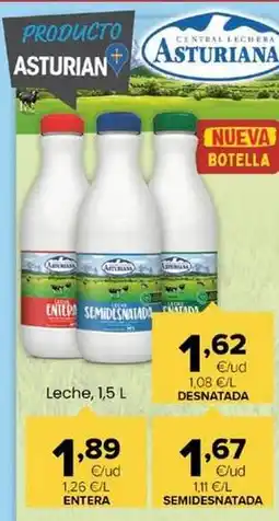 Autoservicios Familia Central lechera asturiana - leche desnatada oferta