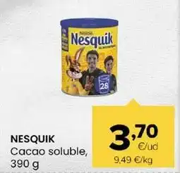 Autoservicios Familia Nesquik - cacao soluble oferta