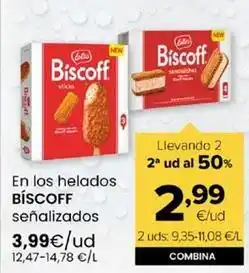 Autoservicios Familia Biscoff - en los helados senalizados oferta