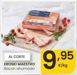 Eroski Eroski maestro - bacon ahumado oferta