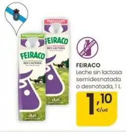 Eroski Feiraco - leche sin lactosa semidesnatada oferta