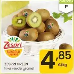 Eroski Zespri - green kiwi verde oferta
