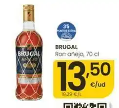 Eroski Brugal - ron añejo oferta