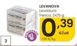 Eroski Levanova - levadura fresca oferta