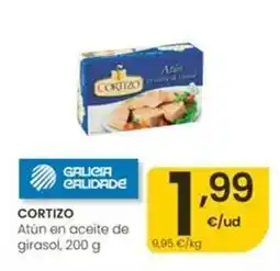 Eroski Cortizo - atun en aceite de girasol oferta