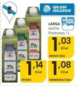 Eroski Larsa - leche pastoreo desnatada oferta