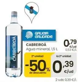 Eroski Cabreiroa - agua mineral oferta