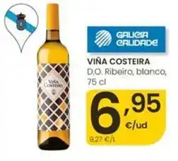 Eroski Viña costeira - d. o. ribeiro, blanco oferta