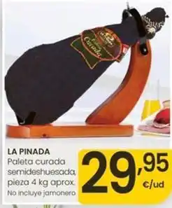 Eroski La pinada - paleta curada semideshuesada oferta