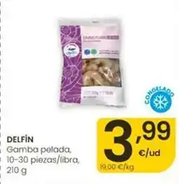 Eroski Delfín - gamba pelada oferta