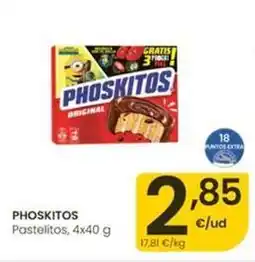 Eroski Phoskitos - pastelitos oferta