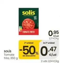 Eroski Solís - tomate frito oferta