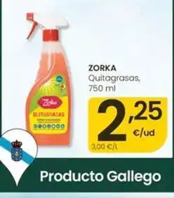 Eroski Zorka - quitagrasas oferta