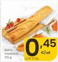 Eroski Barra mediana oferta