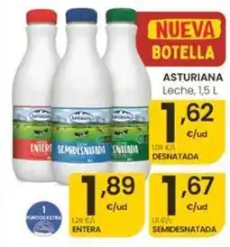 Eroski Asturiana - leche desnatada oferta
