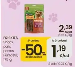 Eroski Friskies - snack para perros funtastix oferta