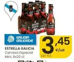 Eroski Estrella galicia - cerveza especial mini oferta