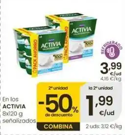 Eroski Danone - en los activia oferta