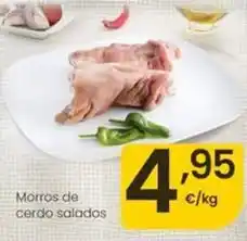 Eroski Morros de cerdo salados oferta