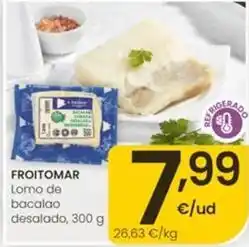 Eroski Froitomar - lomo de bacalao desalado oferta
