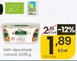 Eroski Casa grande de xanceda - kéfir desnatado natural oferta