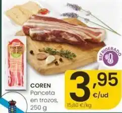 Eroski Coren - panceta en trozos oferta
