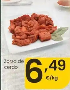 Eroski Zorza de cerdo oferta
