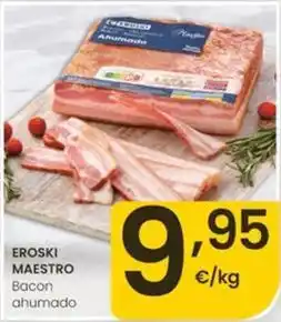 Eroski Eroski - bacon ahumado oferta