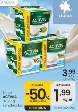 Eroski Danone - en los activia oferta