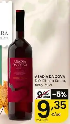 Eroski Abadía do seixo - d.o. ribeira sacra, tinto oferta